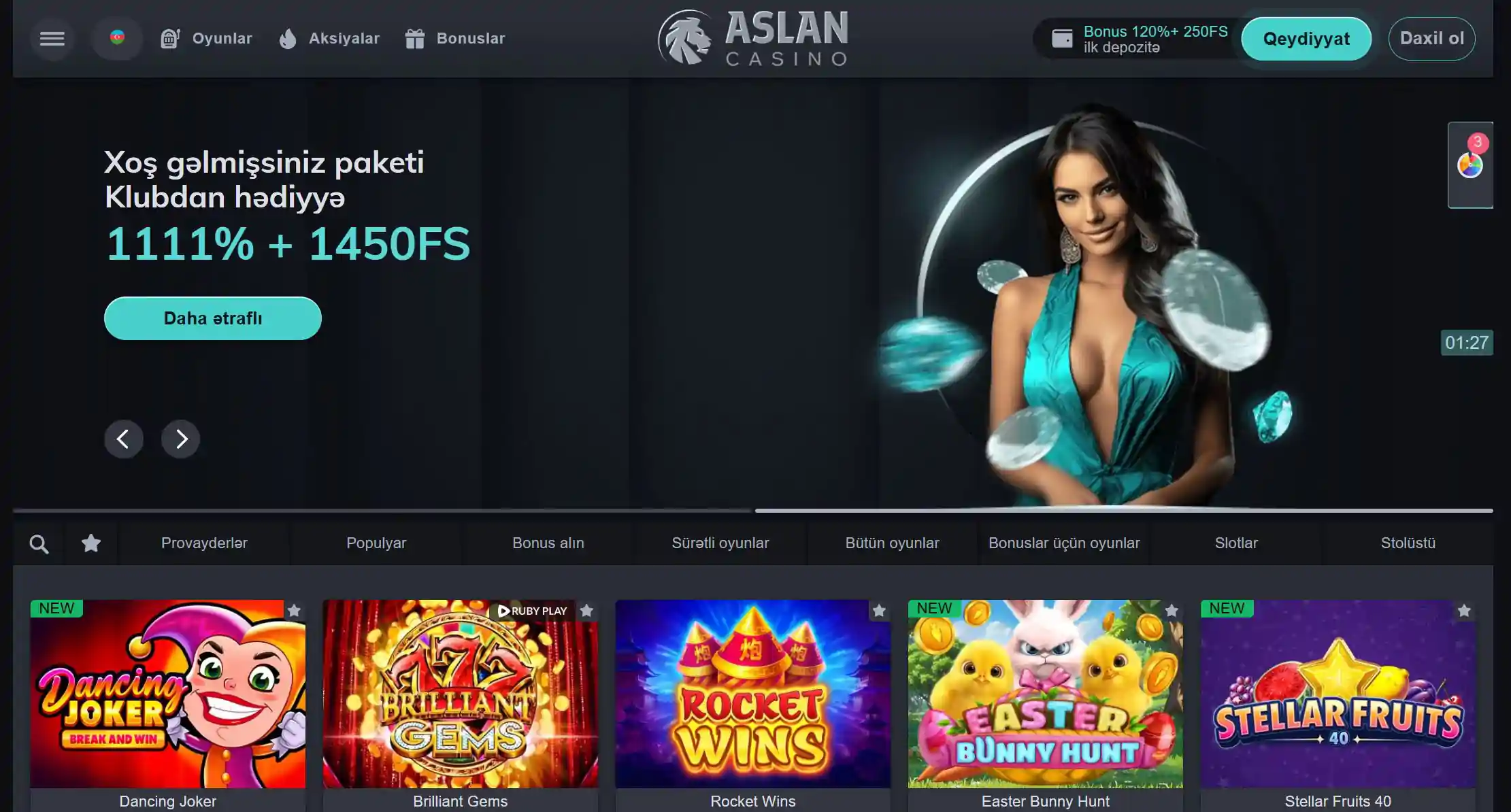 aslan kazino