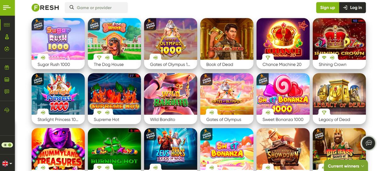 fresh casino slots